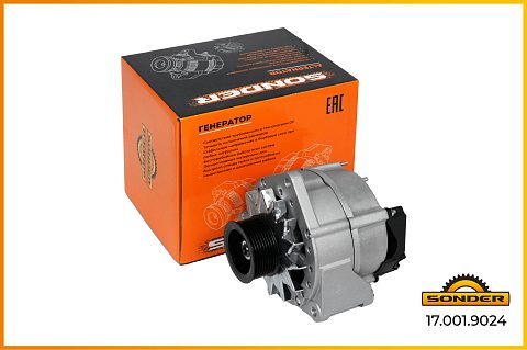 Генератор 24V 80A DAF 65/75/85CF/95XF/MB Atego, Axor, LK/LN 2