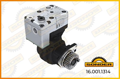 Компрессор Лиаз 1-цилиндр. дв. МАН дв. D0836LOH40-70