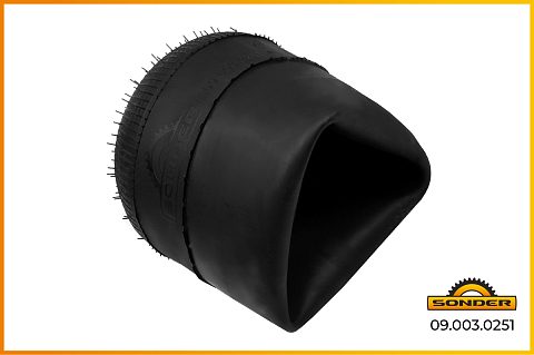 Пневморессора без стакана и крышки (чулок) 720N 240/460 BPW/Volvo/MAN/MB