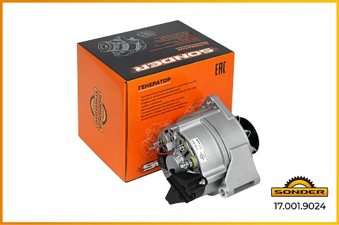 Генератор 24V 80A DAF 65/75/85CF/95XF/MB Atego, Axor, LK/LN 2