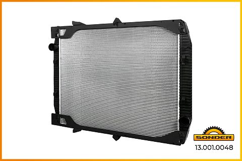 Радиатор охлаждения 900*740*40 (алюминий) Iveco Eurostar E.38-E.52 (95-)