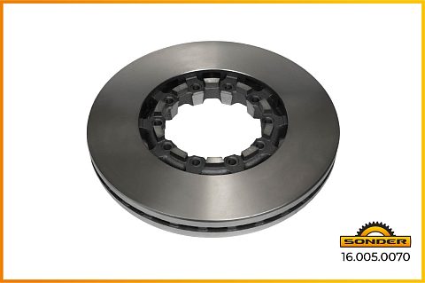 Диск тормозной 430*45*170.5/190*48 n10  INTEGRAL SN7 SAF (о.н.4079001300)