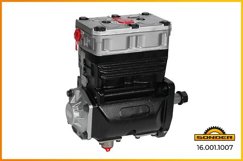 Компрессор воздушный 2-х цилиндровый Knorr ACX83D  Iveco 500310903 EuroTech,EuroStar,EuroTrakker