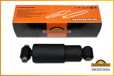 Амортизатор подвески O/O 276-386 d16x82/d16x58 горизонтальный