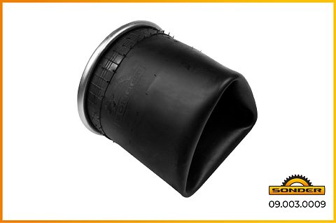 Пневморессора без стакана штуц. M16*1.5/шп. M12*1.5 MAN TGA