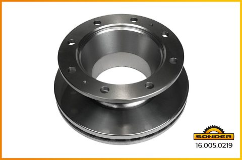 Диск тормозной Iveco 225*377*151*45 n8