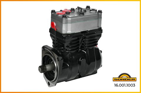 Компрессор воздушный 2 цил. VOLVO 5003460. WABCO 9115051500