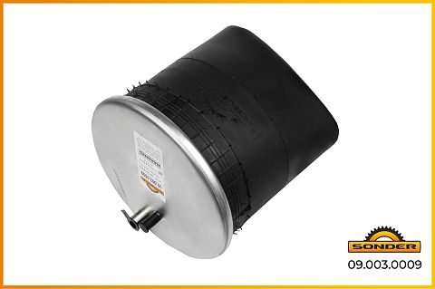 Пневморессора без стакана штуц. M16*1.5/шп. M12*1.5 MAN TGA