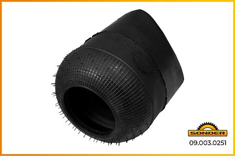 Пневморессора без стакана и крышки (чулок) 720N 240/460 BPW/Volvo/MAN/MB