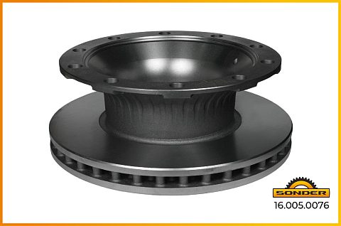 Диск тормозной BPW 430*335*45*159.5 n10*23 (о.н.0308835037)  о.е. 308835050 / 308835057