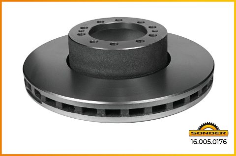 Диск тормозной 434*45*108 n10 17,5 Kogel TRAX 28089103