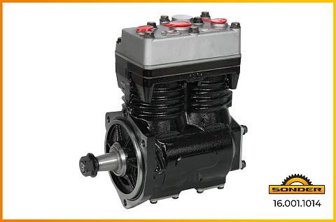 Компрессор воздушный 2 цил. RVI PREMIUM/MAGNUM/KERAX/SISU 5001867509. KNORR LP4851, SEB01545