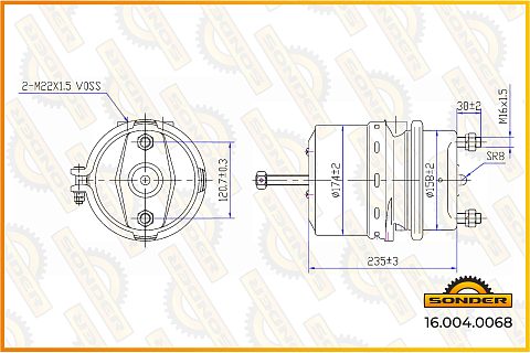 Энергоаккумулятор T24/24 VOSS