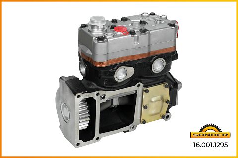 Компрессор воздушный двухцилиндровый man m2000 (lk4928)