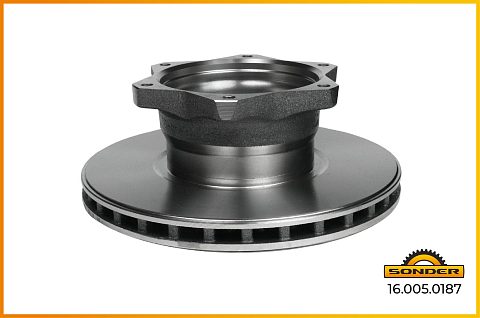Диск тормозной MB задний 157*324*120,5*30 n6