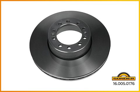 Диск тормозной 434*45*108 n10 17,5 Kogel TRAX 28089103