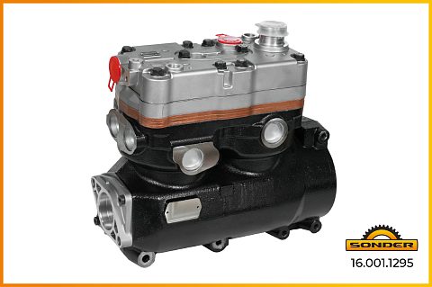 Компрессор воздушный двухцилиндровый man m2000 (lk4928)