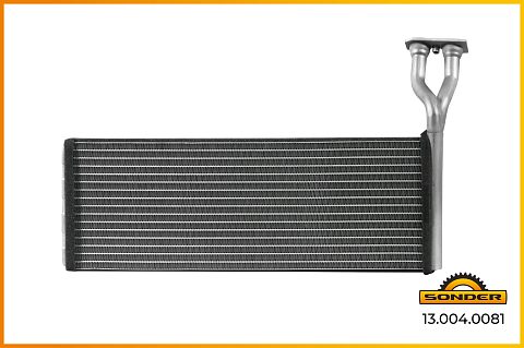 Радиатор печки SCANIA P,G,R,T - series G 310 (96-) 450-156-33 (Nissens 75005)