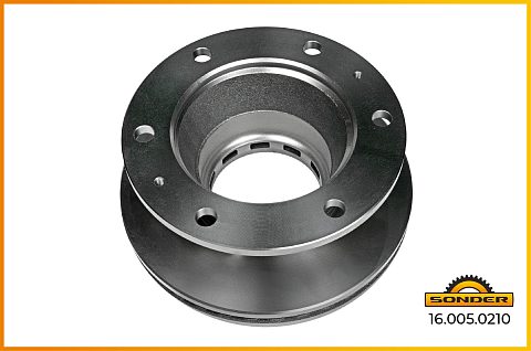 Диск тормозной Iveco 330*185*129.5*32