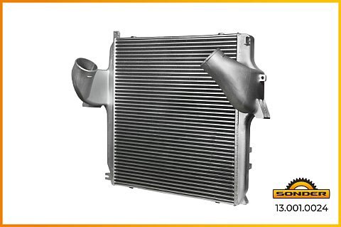 Интеркулер Actros 1 950/952/953/954; Actros 2/3 930/932/933/934 Nissens 96972