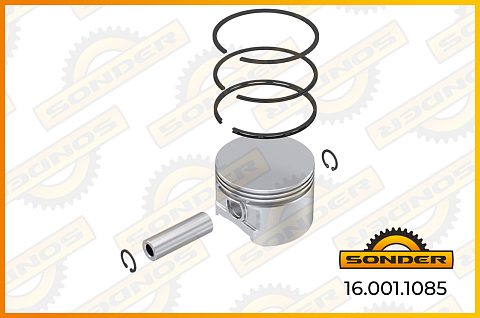 Поршнекомплект компрессора STD d=85 MAN/MB/Volvo/Scania/DAF